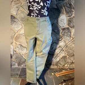 Eddie Bauer Curvy Straight Green Pants 10